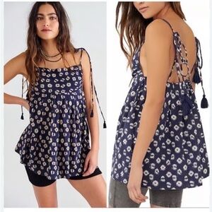 Free People Indigo Molly Tunic.